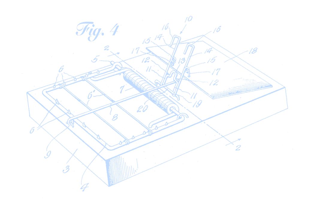 image of moustrap invention with measurements